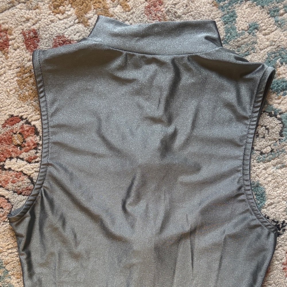 Fashion Nova Charcoal Sleeveless Jumpsuit - Picture 4 of 4